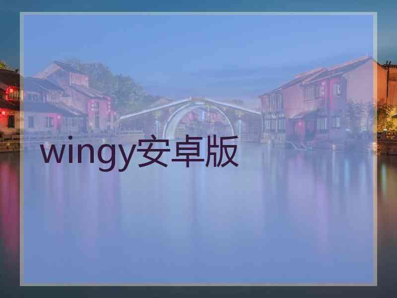 wingy安卓版