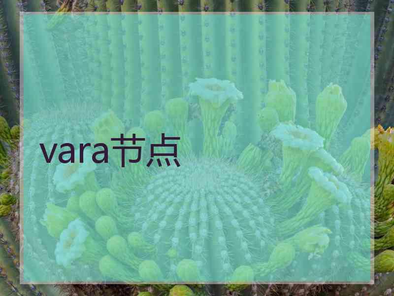 vara节点