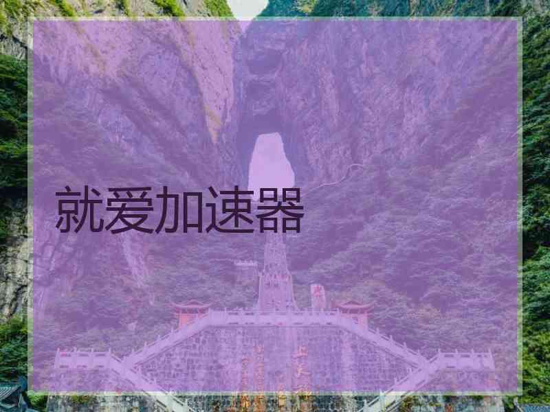 就爱加速器