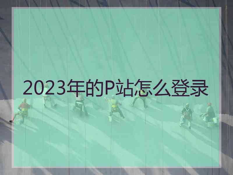 2023年的P站怎么登录