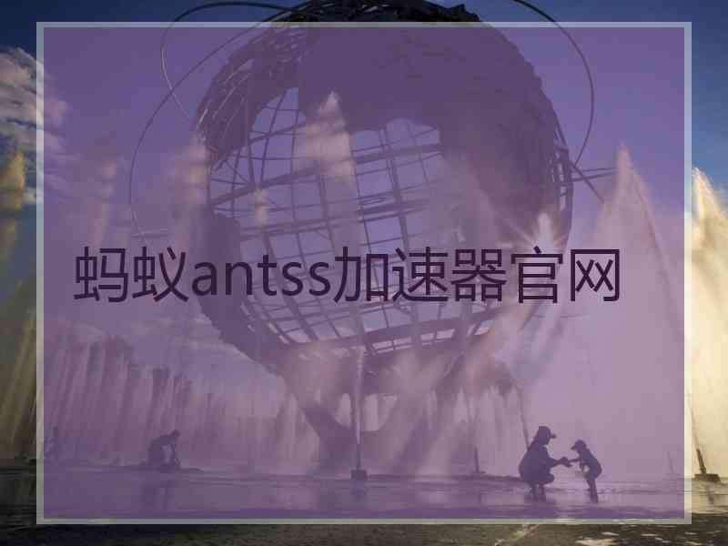 蚂蚁antss加速器官网