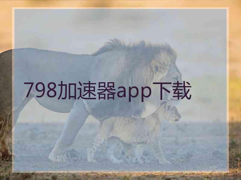 798加速器app下载