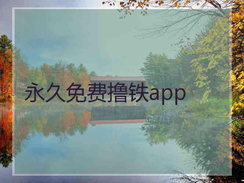 永久免费撸铁app