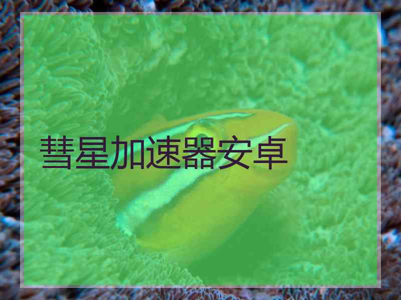 彗星加速器安卓